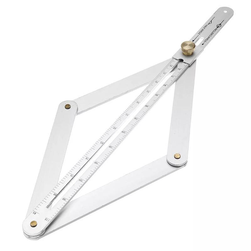 Winkelmesser aus Edelstahl