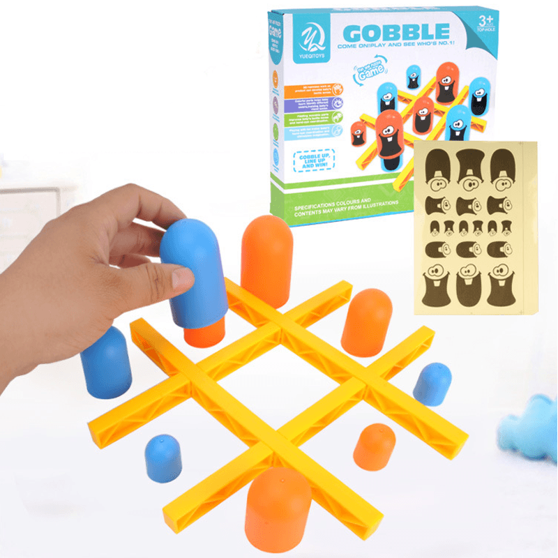 (Groß essen klein) Tic-Tac-Toe Spiel
