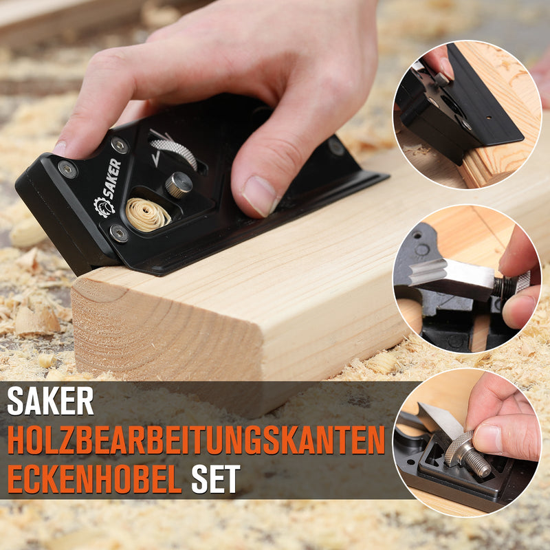 Holzbearbeitungskanten-Eckenhobel Set