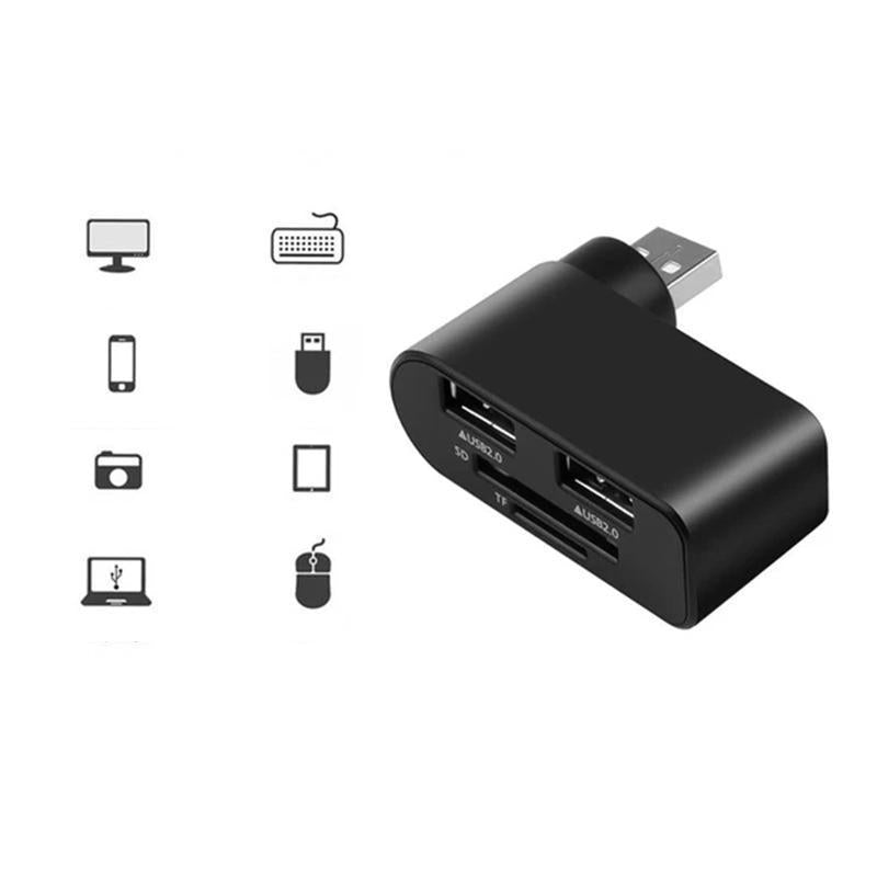 4 in 1 drehbarer USB