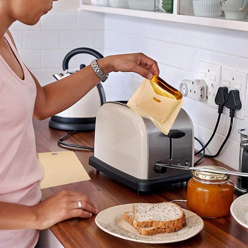 Wiederverwendbarer hochtemperaturbeständiger Teflon-Toastbeutel