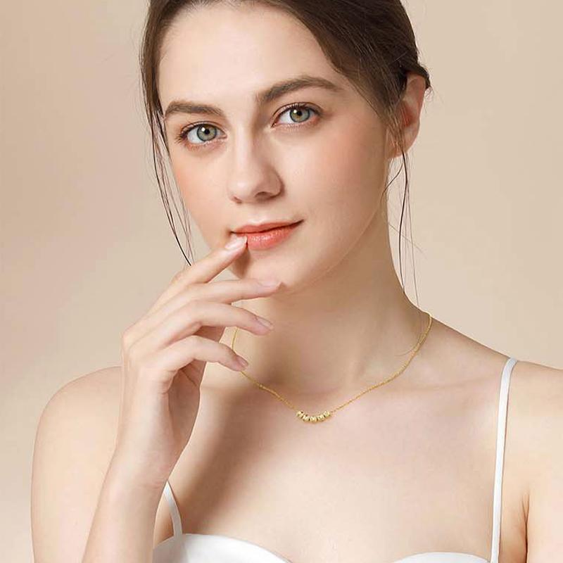 Glücksperlen Halskette und Armband