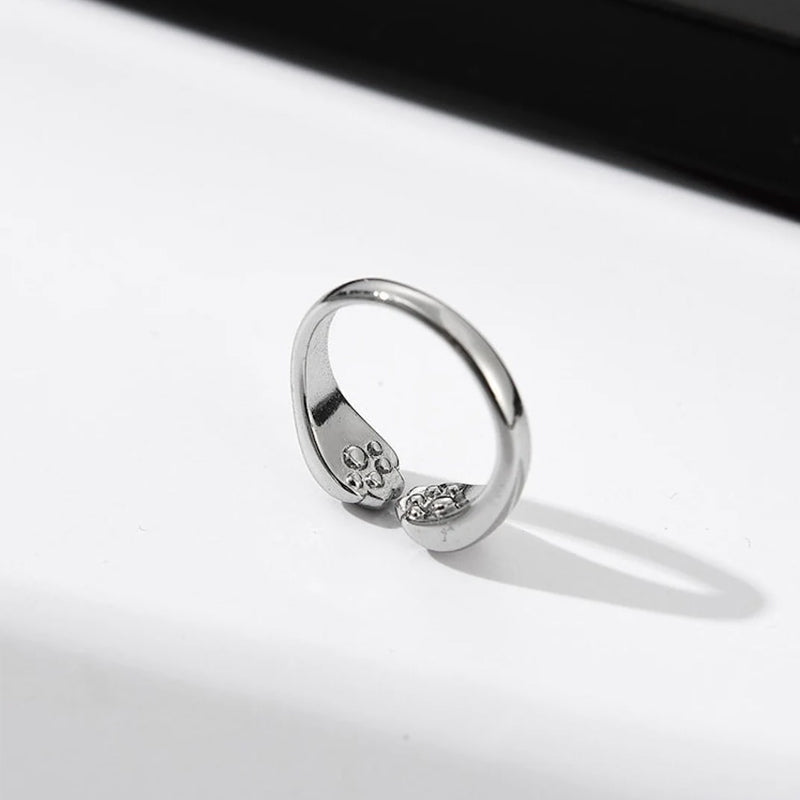 Süßer Katzenpfoten Ring