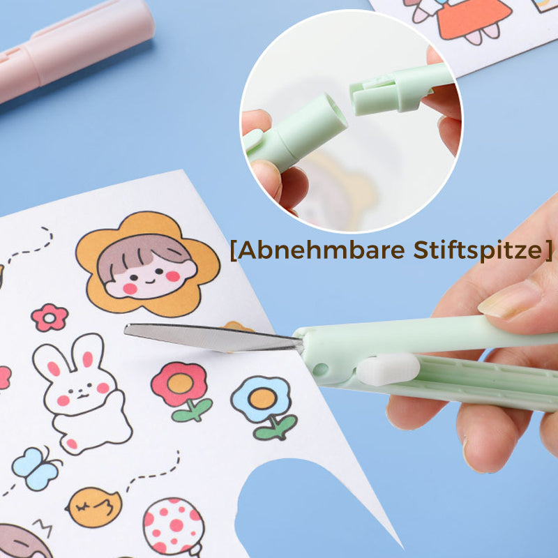 Faltbarer Mini-Scheren-Keramikstift
