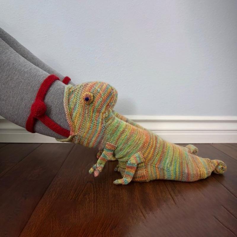 Krokodilsocken stricken