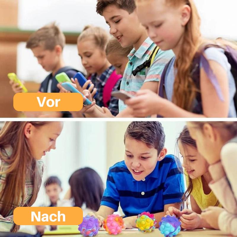 3D Silikon-Hüpfball