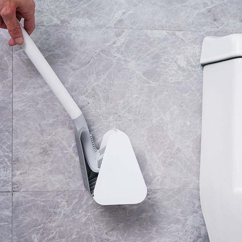 Toilettenbürste mit langem Griff