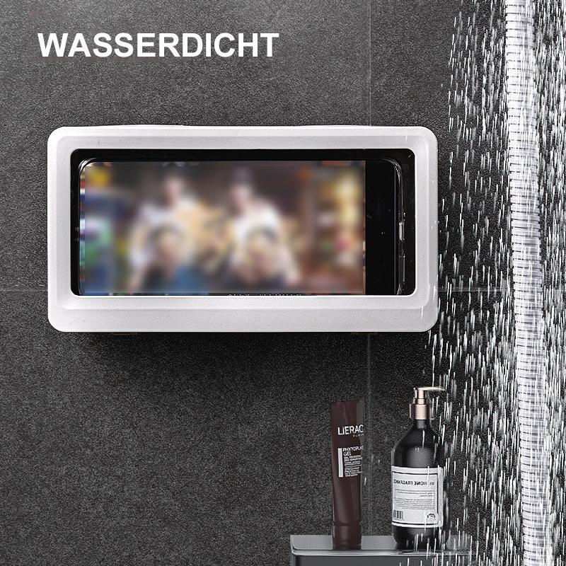 Wasserdichte Telefonhülle und Aufbewahrungsbox im Badezimmer