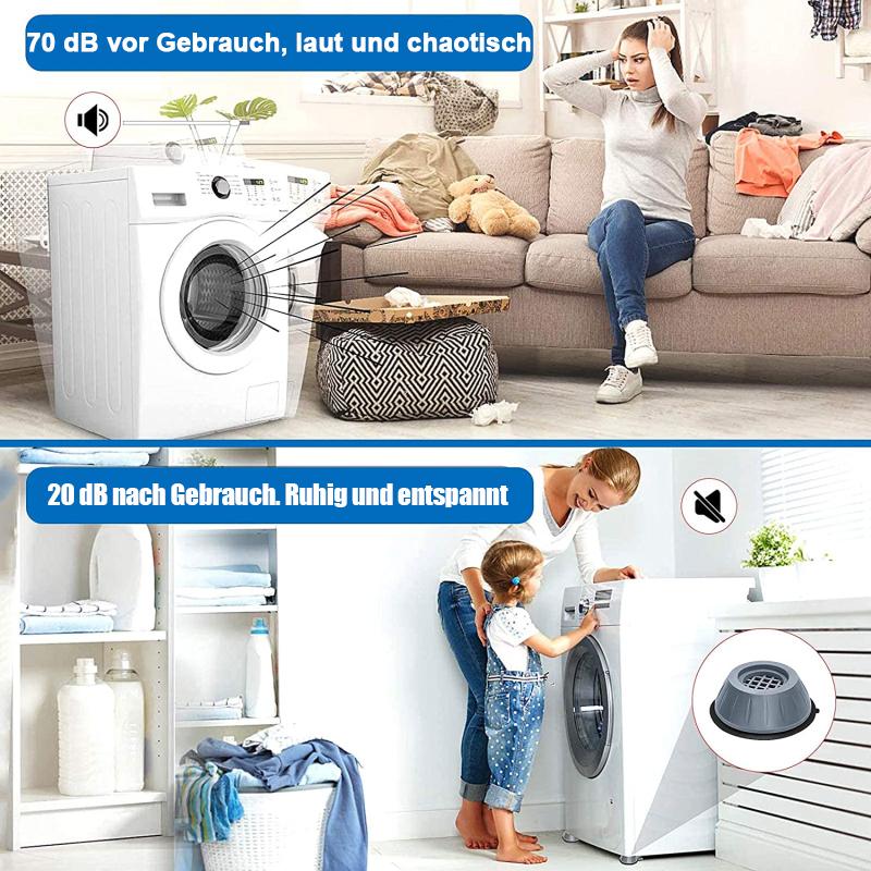 Anti-Vibrations-Waschmaschinenunterstützung (4 Stück)