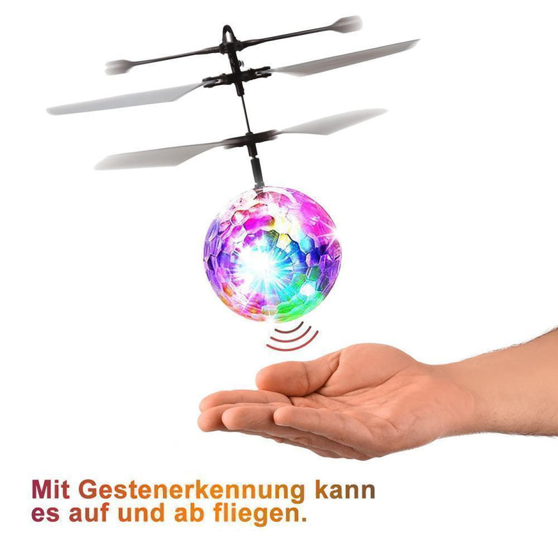 Fliegender Ball mit LED-Beleuchtung - hallohaus