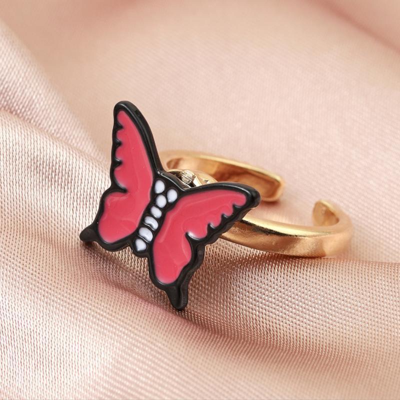 Gänseblümchen/Schmetterling | Drehbarer Ring