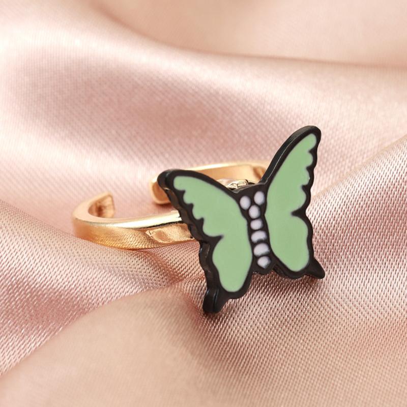 Gänseblümchen/Schmetterling | Drehbarer Ring