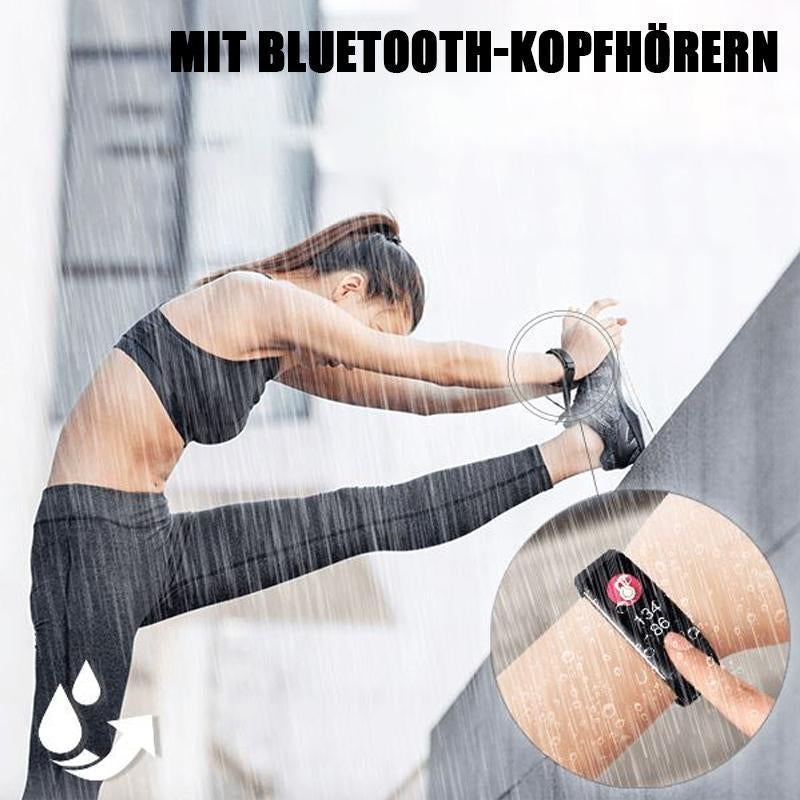 2-in-1-Smart-Armband mit Bluetooth-Kopfhörern