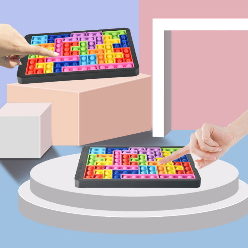 Dekompressions Tetris Spielzeug aus Silikon