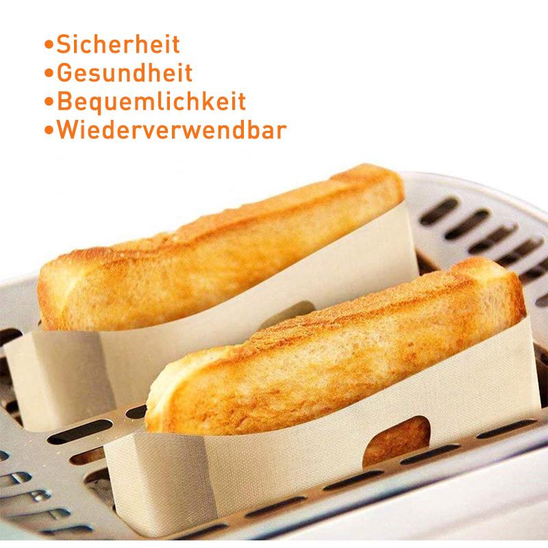 Wiederverwendbarer hochtemperaturbeständiger Teflon-Toastbeutel