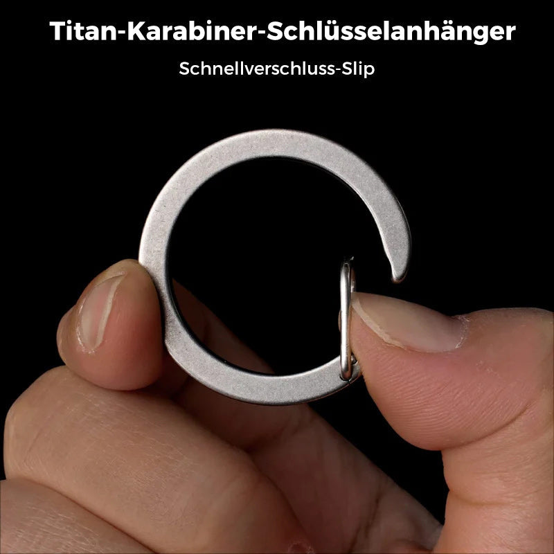 Karabiner Schlüsselanhänger Clip