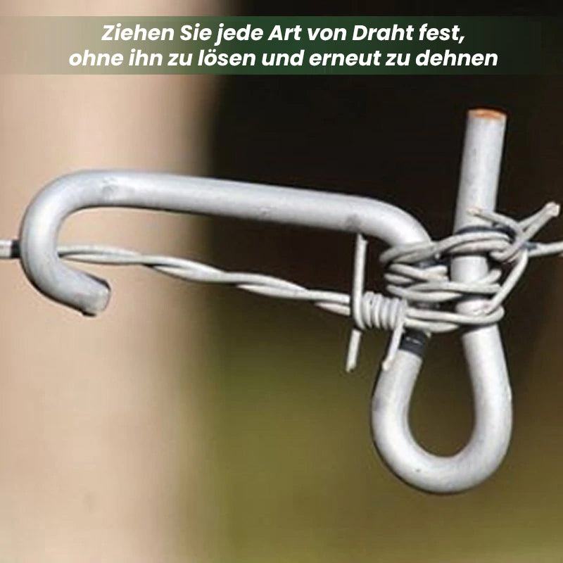 Werkzeug zum Spannen von Zaundrähten