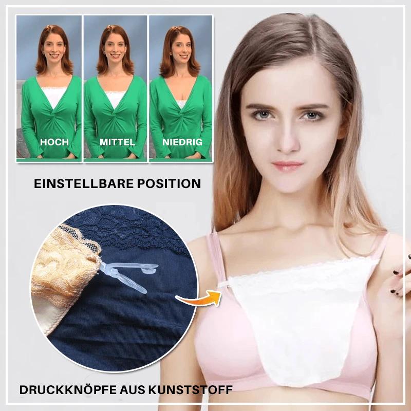 Nahtloses Bandeau Blocktuch mit Spaltsicherer Snap-On (3 Stück)