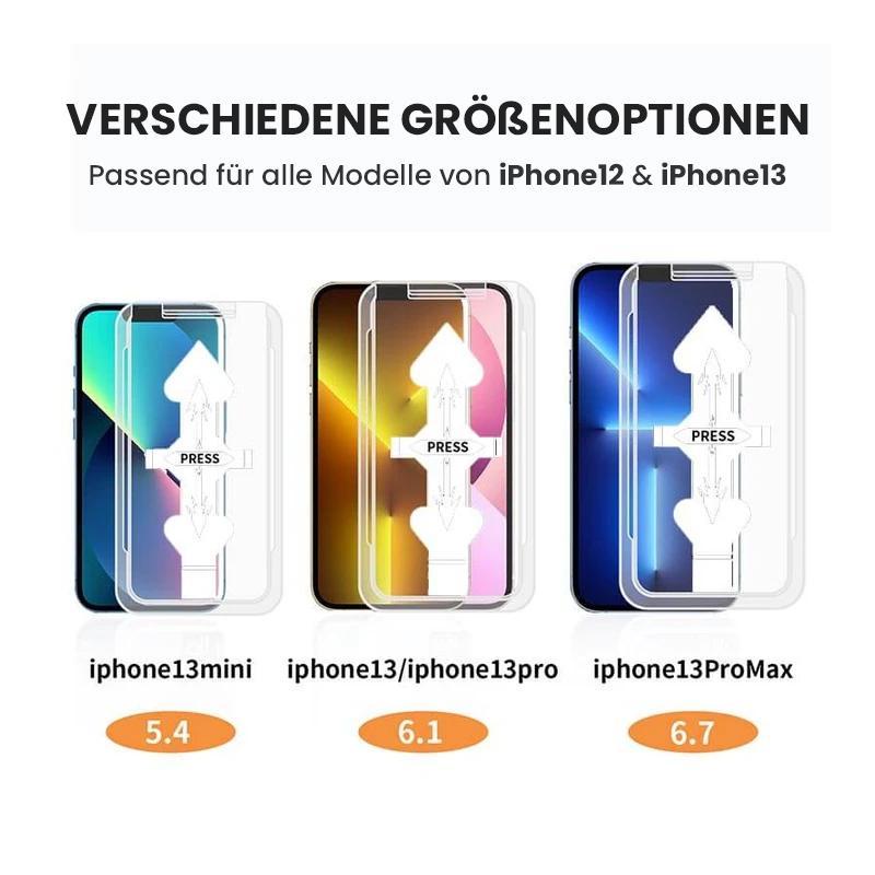 Automatische Ausrichtung Handy Schutzfolie