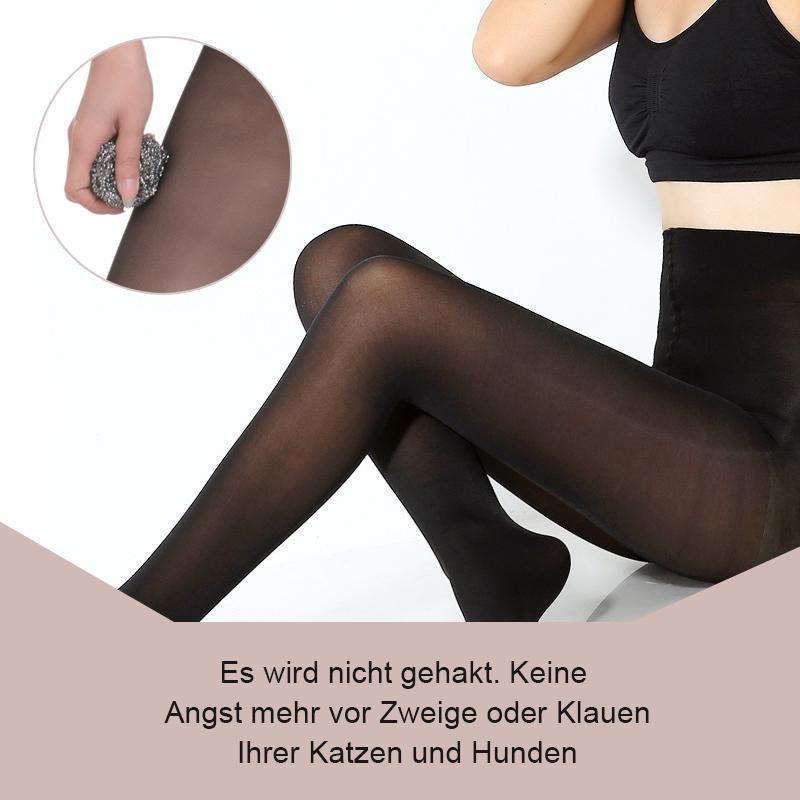 Damen starke strapazierfähige Strumpfhose, Plus Größe - hallohaus