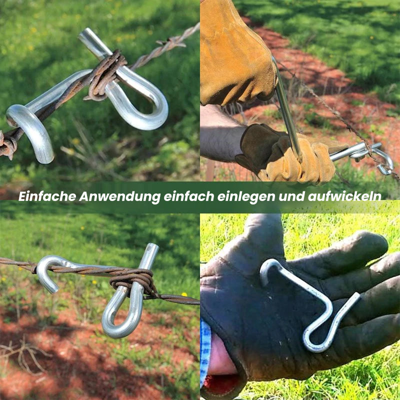 Werkzeug zum Spannen von Zaundrähten