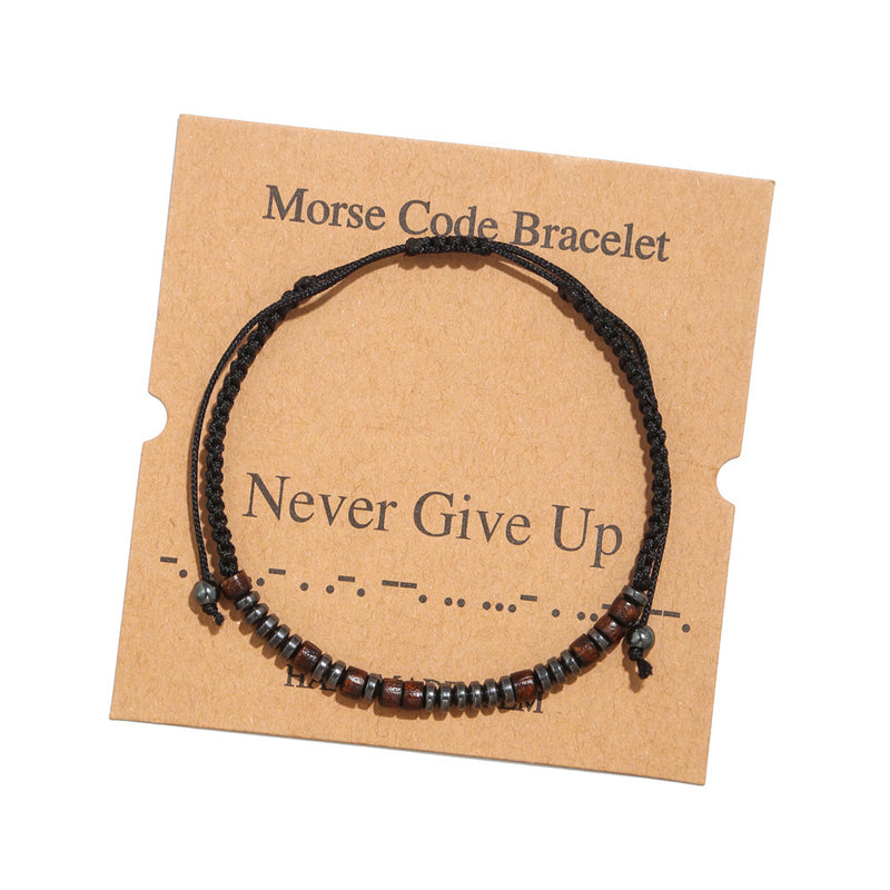 Morsecode-Armband