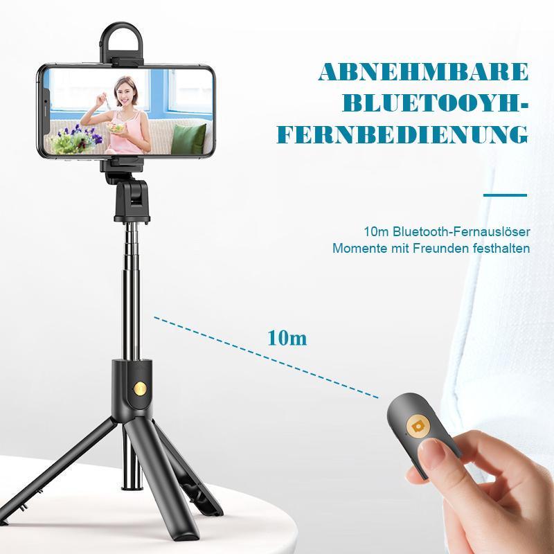 Selfie-Stick mit Bluetooth-Fernbedienung