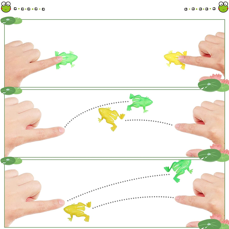 Hüpfendes Froschspielzeug Für Kinder (24 Stück)