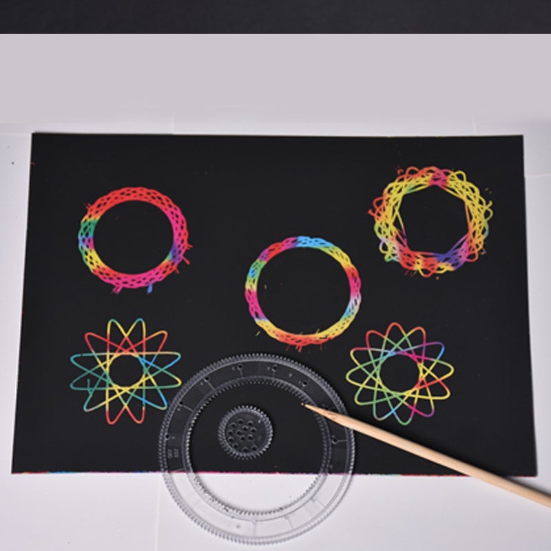 Multifunktionales Zeichenlineal-Set