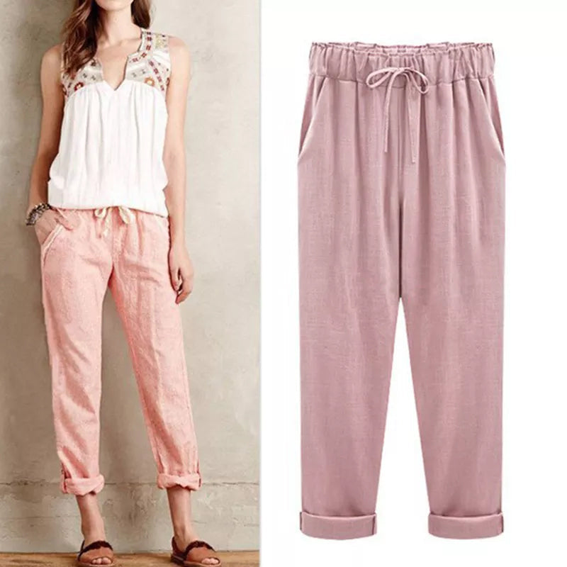 Damen Neue große Freizeithose