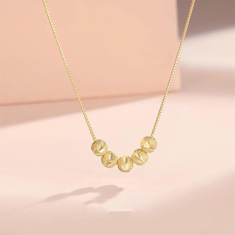 Glücksperlen Halskette und Armband