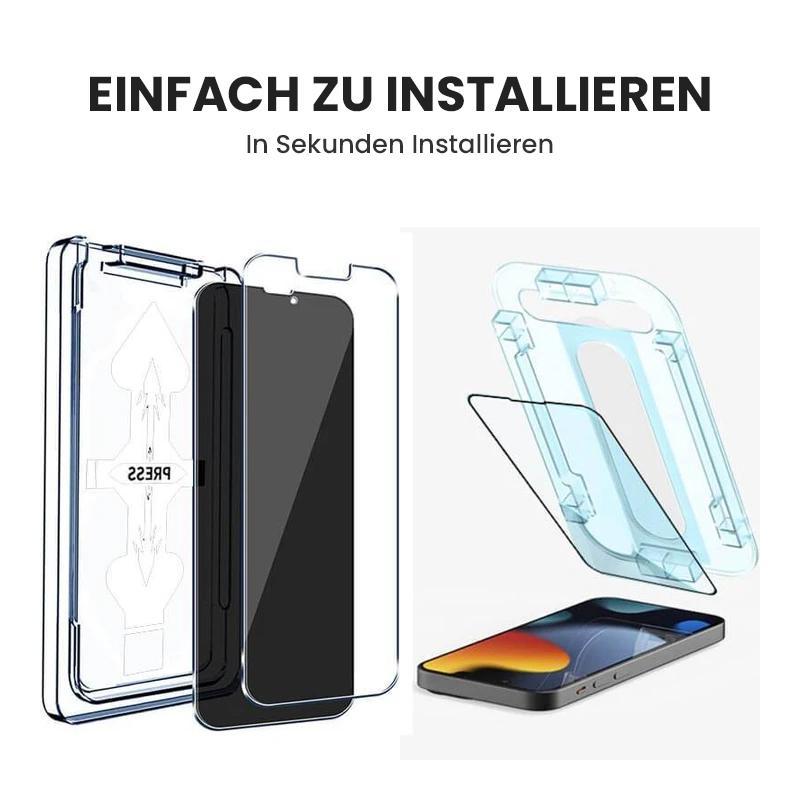 Automatische Ausrichtung Handy Schutzfolie