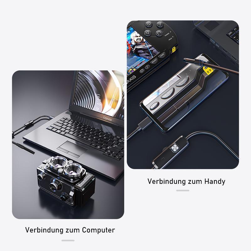 Halbstarre, flexible Autofokus-WLAN-Endoskopkamera