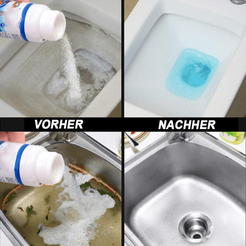 Leistungsstarker Waschbecken- und Abflussreiniger - hallohaus