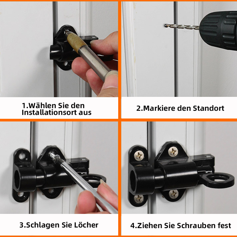 Automatische Fensterfederverriegelung aus Aluminiumlegierung