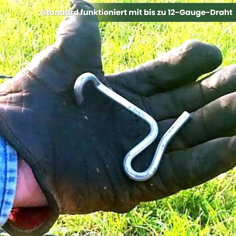 Werkzeug zum Spannen von Zaundrähten