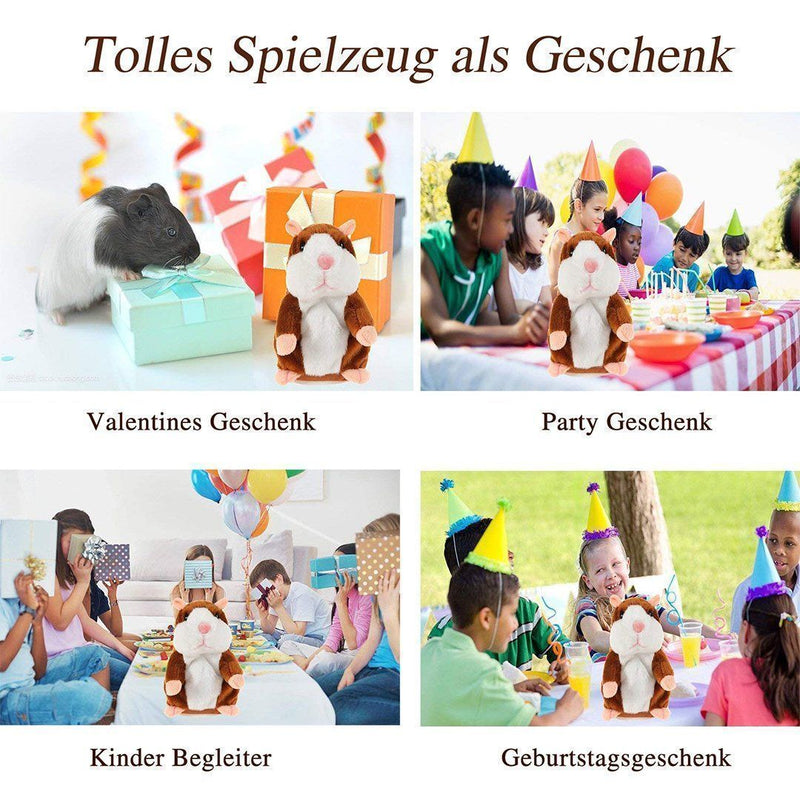Nette Sprechender Hamster-Plüsch-Spielzeug - hallohaus