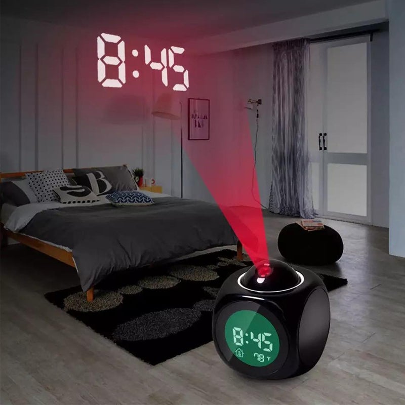 Multifunktionaler LED-Projektionswecker