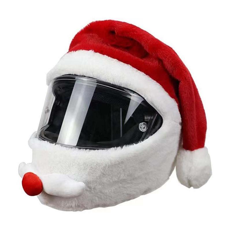 Weihnachtsmann Motorradhelm Protektor