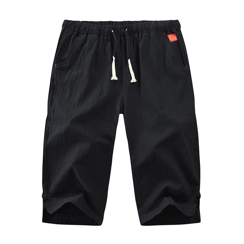 Lässige Cropped-Hose für Herren im Sommer