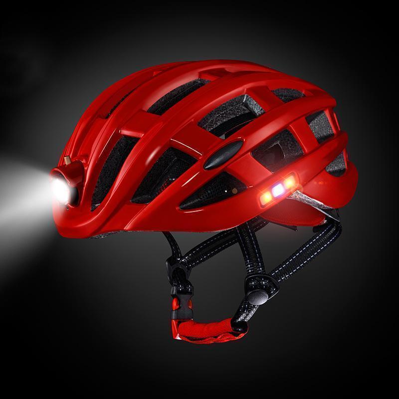 Erwachsenen Fahrradhelm mit Licht