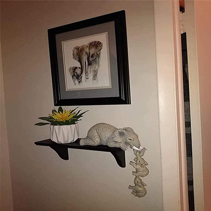 Elefant mütterliche Liebe Skulptur