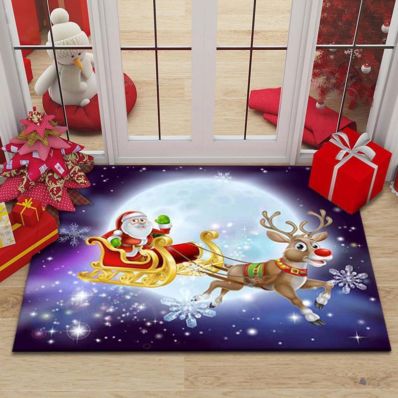 Weihnachten Eingangstür Teppich