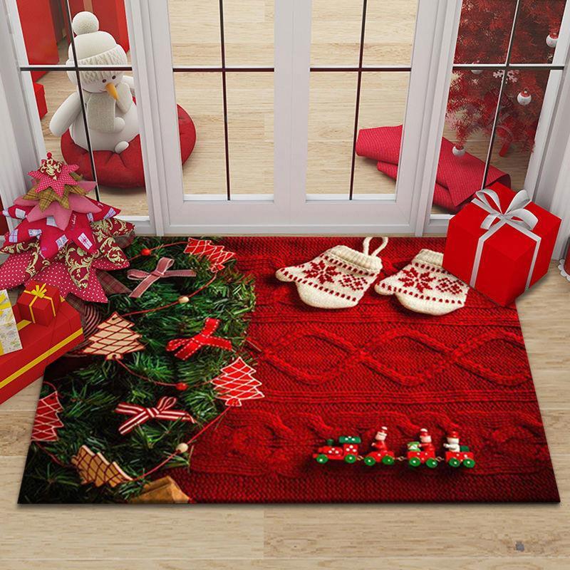 Weihnachten Eingangstür Teppich