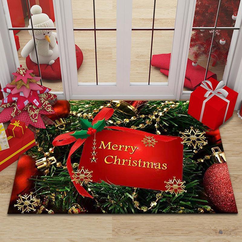 Weihnachten Eingangstür Teppich