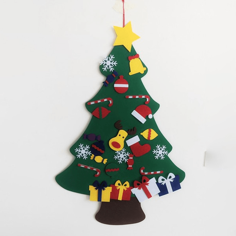 Neuer verbesserter DIY-Filz-Weihnachtsbaum