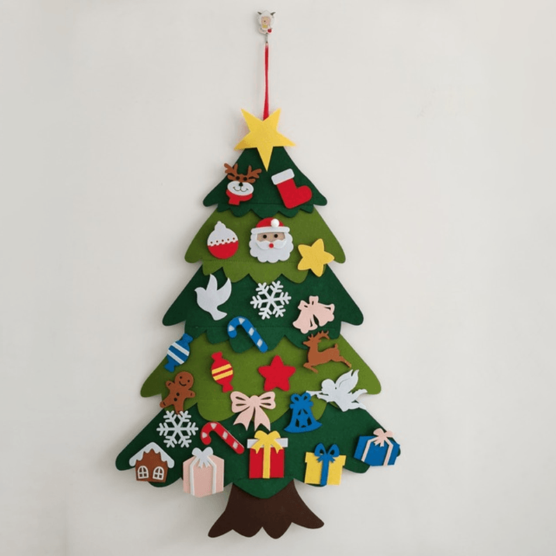 Neuer verbesserter DIY-Filz-Weihnachtsbaum