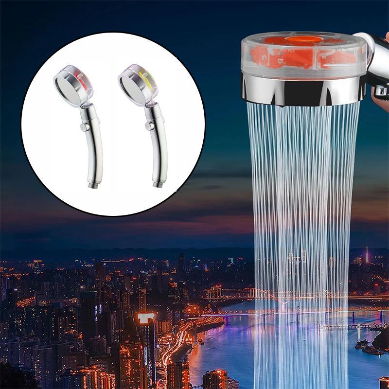 Wassersparende 360° rotierende Hochdruckdusche