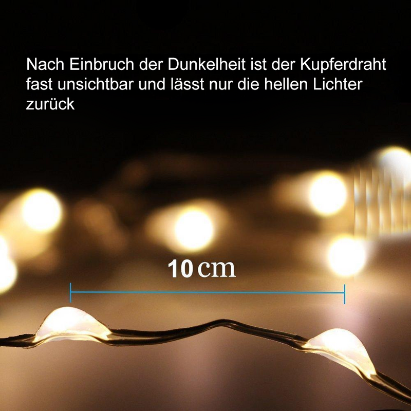 LED-Solar Fairy Lichterkette
