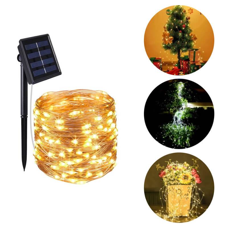 LED-Solar Fairy Lichterkette